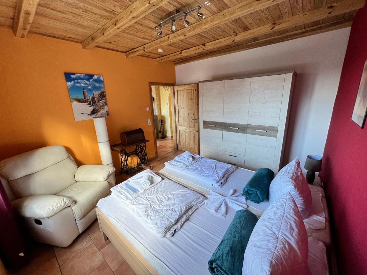 Haus Krabbe mit Strandkorb inkl Goehren  Exterior foto